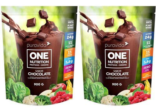 Imagem de One Nutrition Vegan Chocolate Puravida 2 X 900g