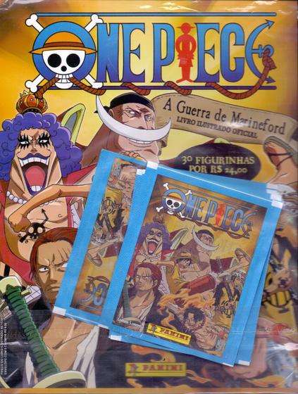 Imagem de One Piece - A Guerra de Marineford - Cartela Com 6 Envelopes