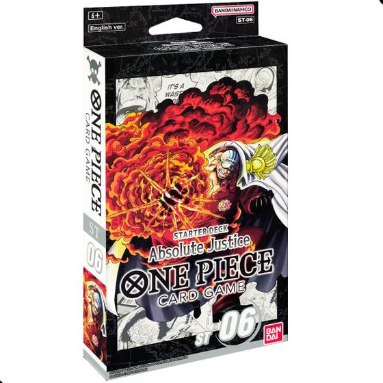 Imagem de One Piece TCG Starter Deck ST 06 Absolute Justece Sakazuki Card Game Inglês