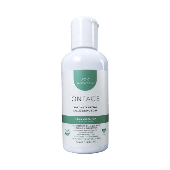 Imagem de Onface Sabonete Facial Lama Vulcanica - 120 Ml - Biozenthi