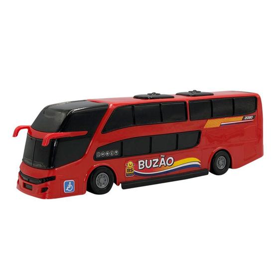 Imagem de Ônibus de Brinquedo Viagem Busão Vermelho