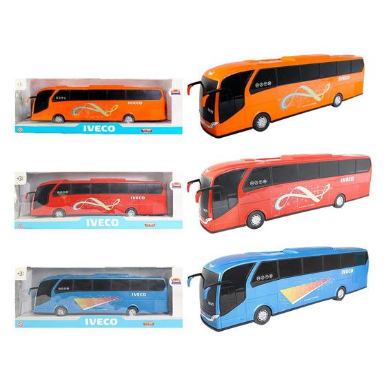 Imagem de Ônibus de Viagem Iveco Brinquedo Sortido