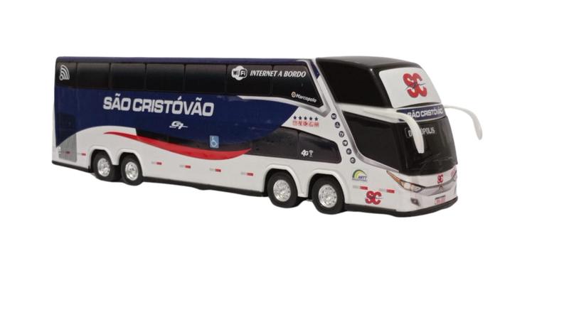 Imagem de Ônibus Em Miniatura São Cristóvão 1800 Dd G7