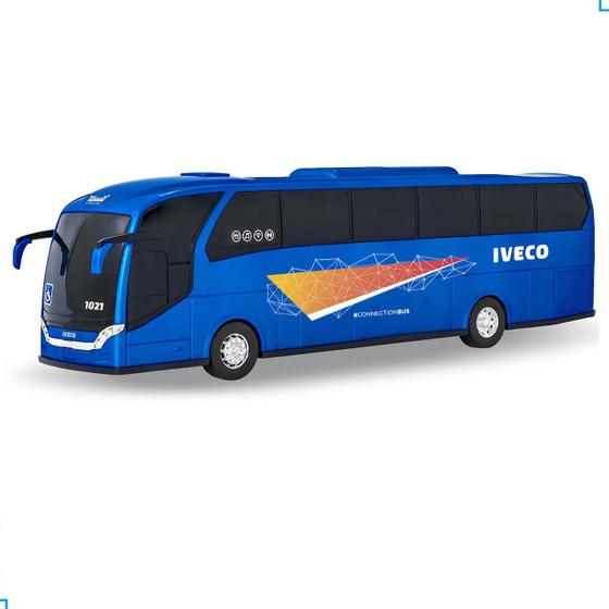 Imagem de Onibus Iveco Connection Bus Miniatura Usual Brinquedos