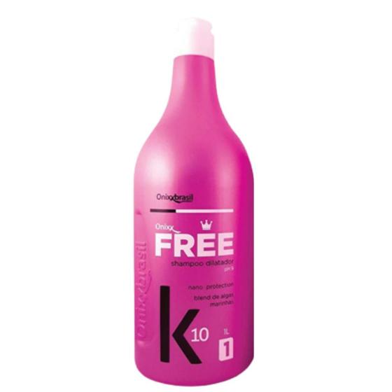 Imagem de Onixx Free K10 Shampoo Modificador 1lt Xampu Anti Resíduos