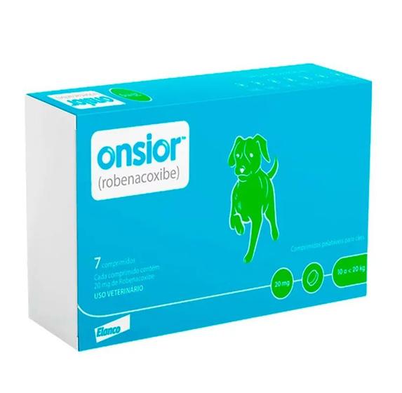 Imagem de Onsior 20mg Cães 10 a 20Kg Elanco C/7 Comprimidos