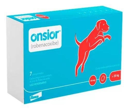 Imagem de Onsior 40mg Original Cães Acima 20kg Com 7 Comprimidos