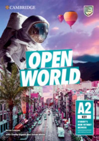 Imagem de Open world   key a2 students book without answers with online practice - CAMBRIDGE
