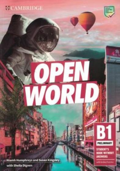 Imagem de Open world preliminary sb without answers  online practice b1