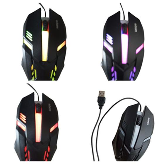 Imagem de Optical Mouse com fio USB com Luminação colorido