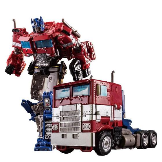 Imagem de Optimus Prime Action Figure Boneco Transformers Vira Robo