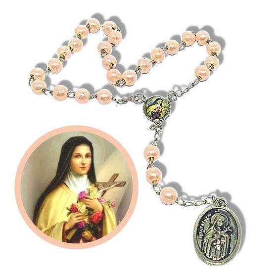 Oração Do Terço De Santa Terezinha Das Rosas Com Oração - Divinário ...