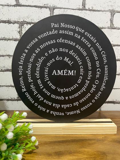 Oração Pai Nosso, Mandala Pai Nosso, Mandala Oração Pai Nosso Adesivado - Rainha da Madeira Imagem de Oração Pai Nosso, Mandala Pai Nosso, Mandala Oração Pai Nosso Adesivado