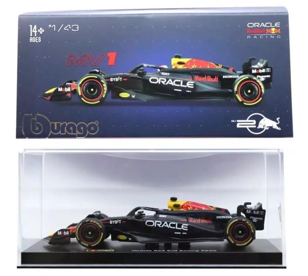 Imagem de Oracle Red Bull Racing RB20 - Max Verstappen 1 - Acrílico - Formula 1 2024 - 1/43 - Bburago