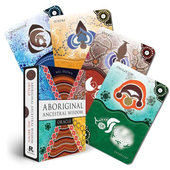 Imagem de Oráculo de Sabedoria Ancestral Aborígene: 36 cartas coloridas e livro de 112 páginas