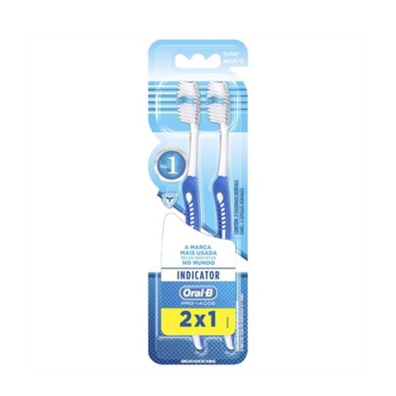 Imagem de Oral B Indicator Plus 40 Escova Dental Com 2