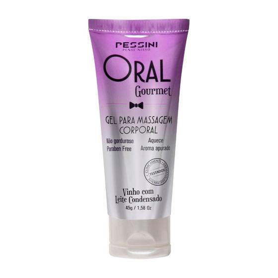 Imagem de Oral Gourmet Sabor No Amor Gel Comestível 45G Pessini