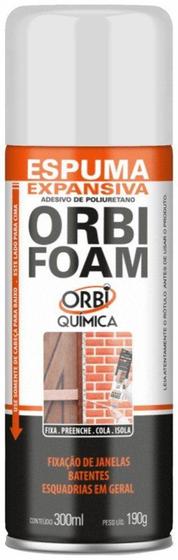 Imagem de Orbifoam Espuma Expansiva 300ml/190g - ORBI QUÍMICA