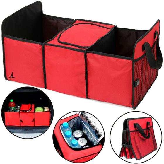 Organizador Carro Área Térmica Banco Traseiro Porta-Malas GT461-R Lorben