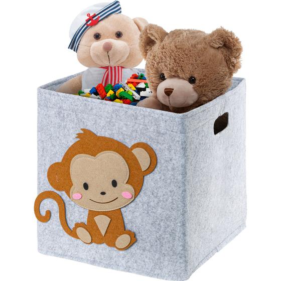 Imagem de Organizador Cesto Porta Treco Dobrável Multiuso Brinquedo