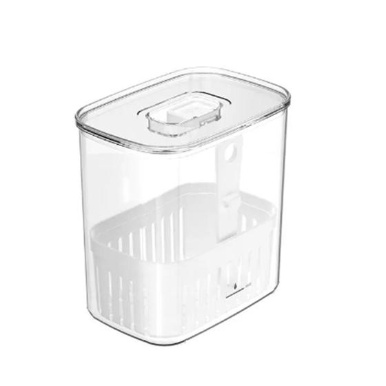 Imagem de Organizador Clear Fresh Temperos 1,5 Litros Natural - Ou