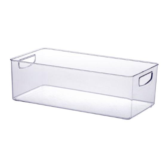 Imagem de Organizador de Acrílico Grande Transparente Multiuso Para Armários Closet Geladeira Lavanderia