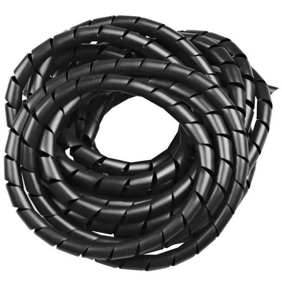 Organizador de Cabos MD9 3/4 Preto 1,5M 3331 Menor preço em Organizador de Cabos MD9 3/4 Preto 1,5M 3331