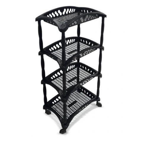 Organizador de Cozinha Fruteira Vertical Quádruplo Telado Menor preço em Organizador de Cozinha Fruteira Vertical Quádruplo Telado