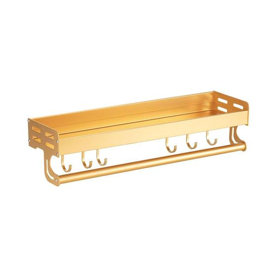 Imagem de Organizador De Cozinha Suspenso Gourmet Gavião Pingoo.casa - Dourado
