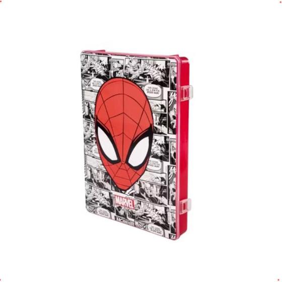 Imagem de Organizador De Documentos Homem Aranha 32X23 Cm Com Travas