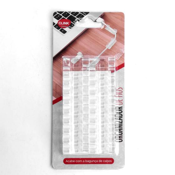Organizador de Fios Cabos 20 Peças 30mm Adesivo BRANCO Fixador Esconde Fio Clipe Prendedor Menor preço em Organizador de Fios Cabos 20 Peças 30mm Adesivo BRANCO Fixador Esconde Fio Clipe Prendedor