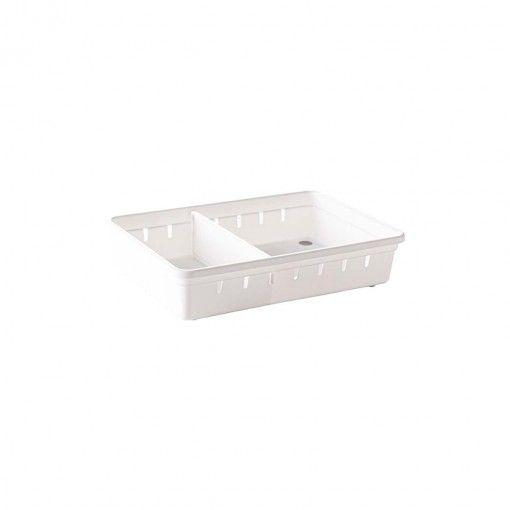 Imagem de Organizador de Gaveta Com Divisória 9727 Branco Plasútil
