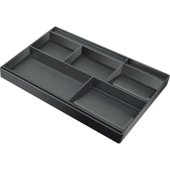 Imagem de Organizador de Gaveta Preto 32X20CM C/ Divisoes