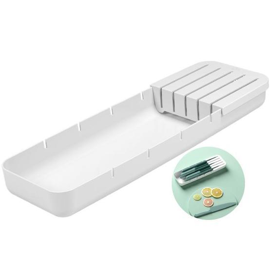 Imagem de Organizador De Gavetas Facas Talheres Divisor Armário Cozinha Perfect - 10982 Coza