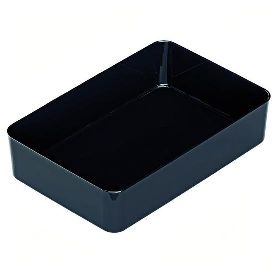 Imagem de Organizador De Gavetas Modular Multiuso Retangular Preto