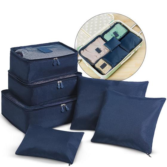 Organizador De Mala 6 Pecas De Viagem Divisor Necessaires é boa?