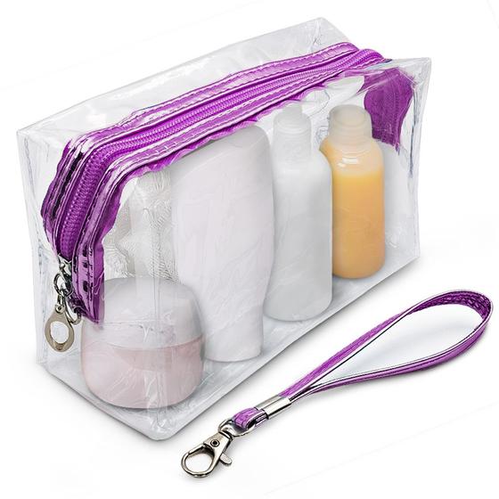 Imagem de Organizador De Mala Necessaire Transparente Para Viagem Top