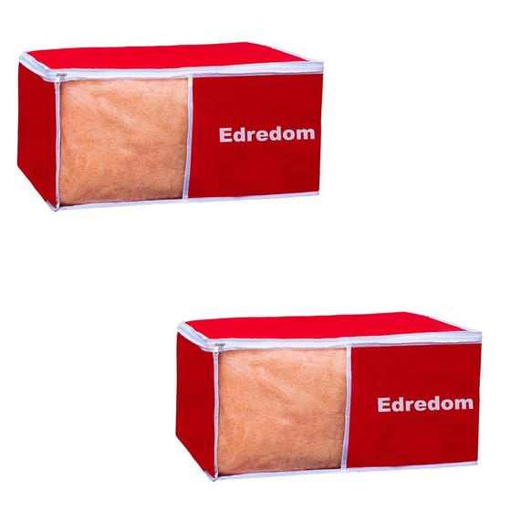 Imagem de Organizador Edredom Visor Frontal 30AX47LX62C Vermelho 2 un.