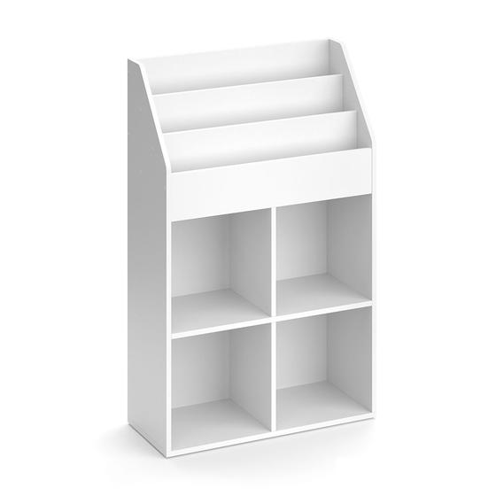 Imagem de Organizador Infantil com Nichos e Livreiro Justin 100% MDF