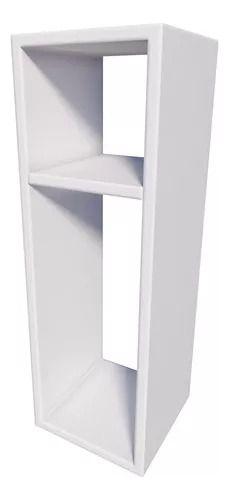 Imagem de Organizador Livros Estante Em MDP Cor Neutra Estilo Unico