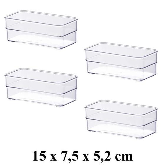 Imagem de Organizador Modular 934 Diamond 15 x 7,5 x 5,2 cm Paramount Plásticos - Com Variações