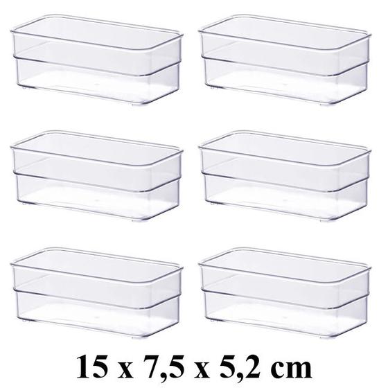 Imagem de Organizador Modular 934 Diamond 15 x 7,5 x 5,2 cm Paramount Plásticos Com Variações