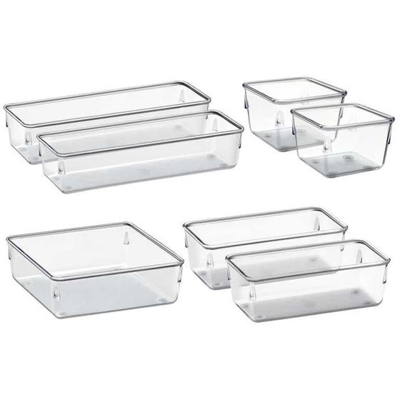 Imagem de Organizador Modular Acrimet  Gavetas Kit com 7 Potes Sor 975