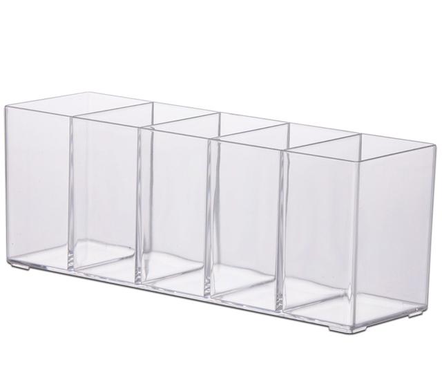 Organizador Multiuso c/ 5 Divisórias 30x9x11 cm Paramount 1252 Menor preço em Organizador Multiuso c/ 5 Divisórias 30x9x11 cm Paramount 1252