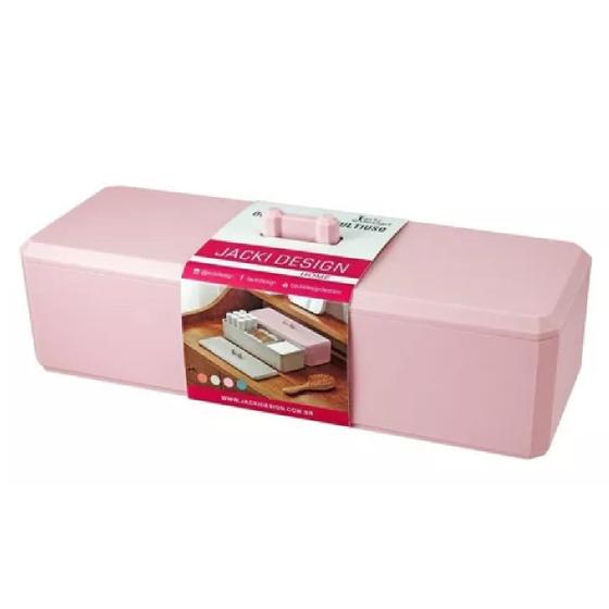 Imagem de Organizador Multiuso com Gaveta Jacki Design Rosa