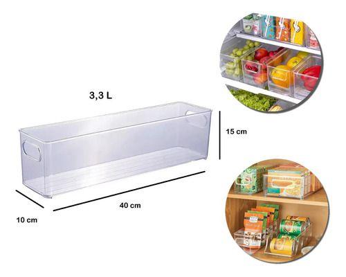 Imagem de Organizador Multiuso Geladeira 40x10 Cm Plasútil 13024