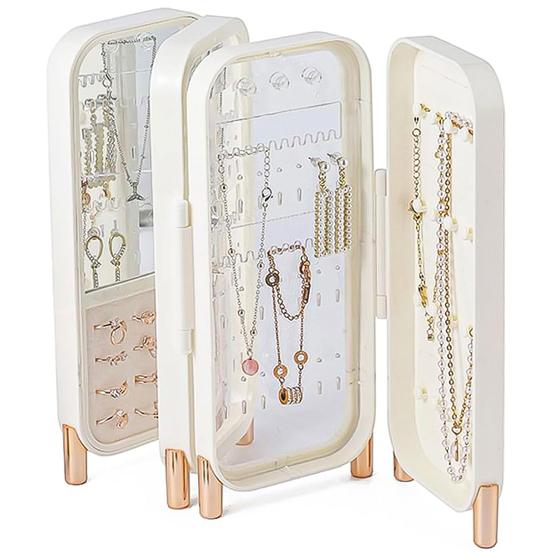 Imagem de Organizador Multiuso Porta Joias Objetos Comesméticos Mesa
