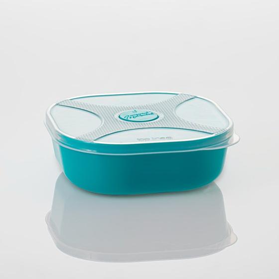 Imagem de Organizador Multiúso Quadrado 520 ML com Válvula - AZUL HARMONIA