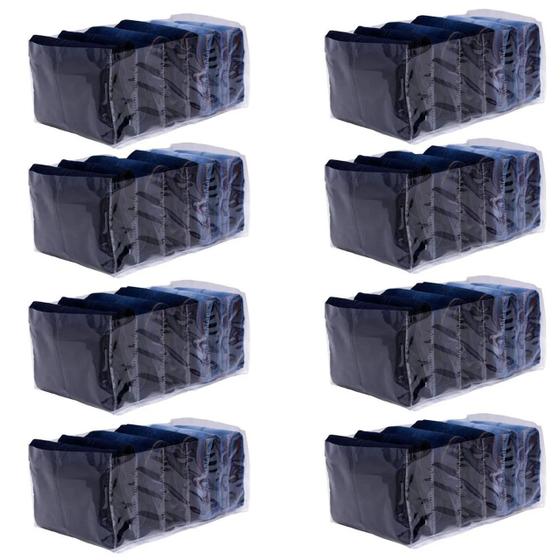 Imagem de Organizador P/ Calça Jeans Transparente 860 Vb Home Kit 8