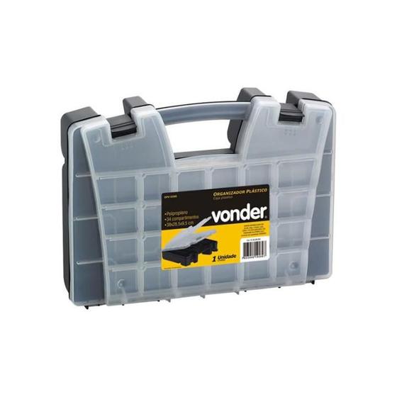 Imagem de Organizador Plástico com 34 Compartimentos OPV 0200 Vonder